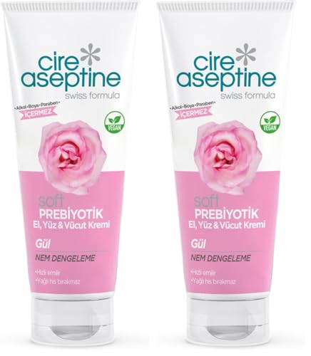 Soft Prebiyotik Gül El, Yüz ve Vücut Kremi 75 ml (2 paketi)