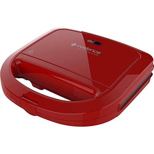 Sanduicheira Minigrill Cadence Colors Vermelha 127V - SAN261, Mod...
