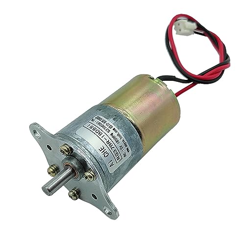 Moteur à engrenages ZGB37 DC 6V 9V 12V mini motoréducteur métallique 180 tr/min