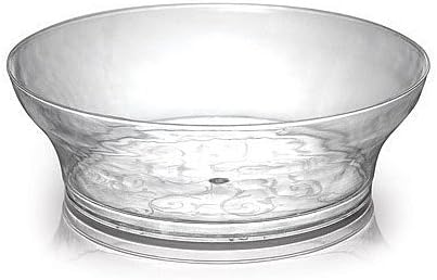 Fineline Settings Savvi Serve Clear 10oz Plastic Bowl - 1 set - 240 pieces