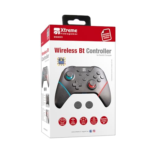 Xtreme Switch Wireless BT Controller mando inalámbrico compatible con vibración y giroscopio 2