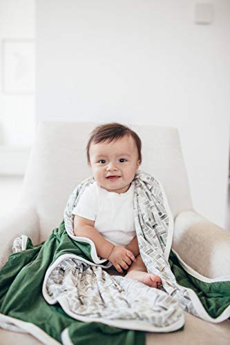 Image of Copper Pearl Jumbo 3-Layer Baby Blanket: Soft Baby Quilts for Boys and Girls | Breathable, Cozy, Toddler Blanket | Baby Quilt for Newborns | 46x46 Premium Polyester /Rayon | Alta