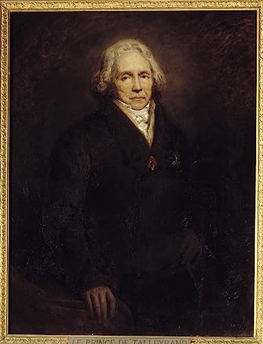 Affiche Talleyrand Ary Scheffer pour créer une ambiance cabinet d'histoire dans votre salon