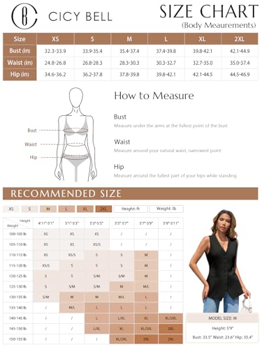 Chaleco de traje para mujer casual de negocios sin mangas con cuello v 7