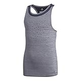 niñas adidas Camiseta de Tirantes para niña, Color Gris, Gris Oscuro, 170