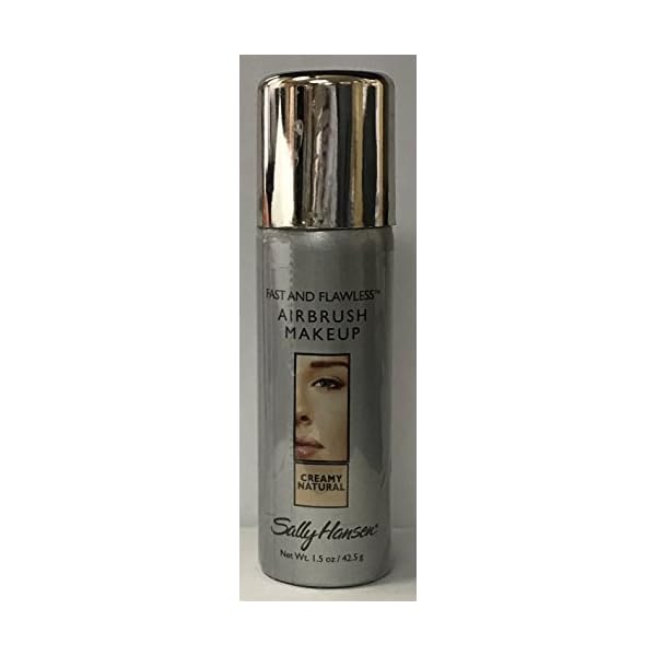 Sally Hansen Fast & Flawless Airbrush makeup Creamy Natural 1.5 oz / 42.5 g