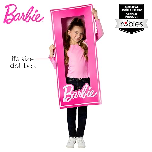 Disfraz Barbie para Niñas Talla Única miniatura 2