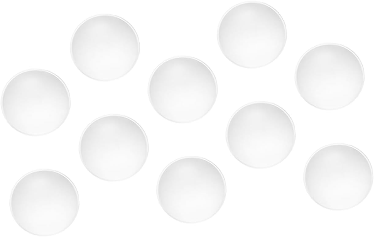 Levemolo 10pcs Double Convex Lens Acrylic Magnifier Making Accessories for Viewing for Crafts Hobbies and Optics
