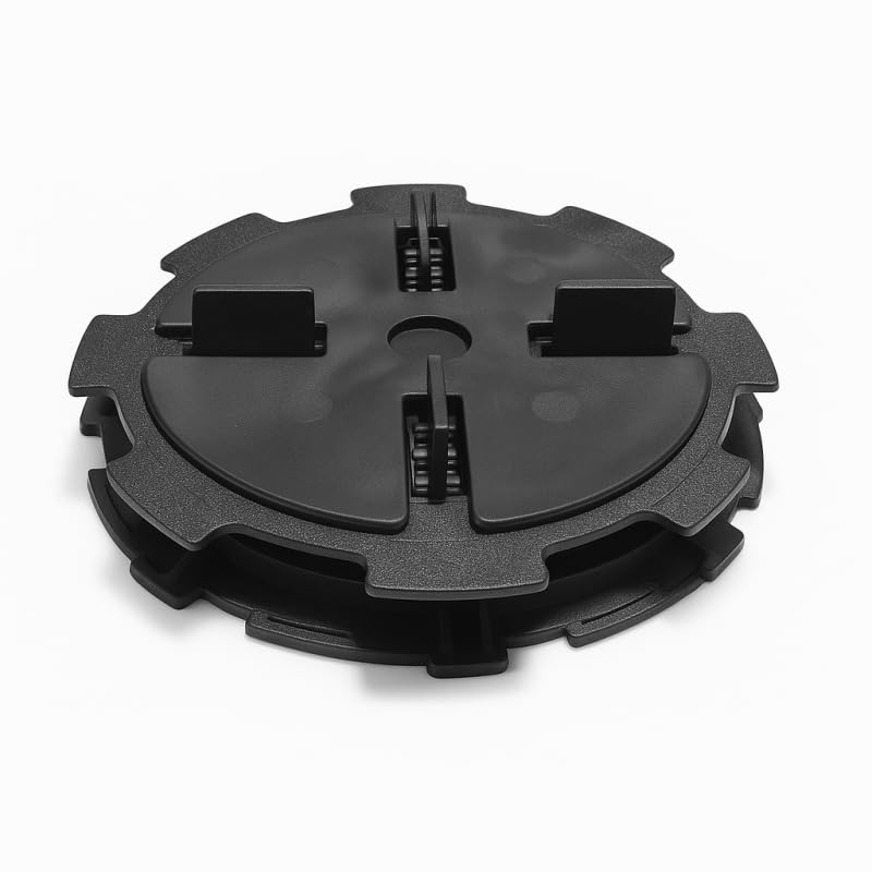 Lot de 320 plots réglables 10 à 15 mm dalle et carrelage McCover Noir