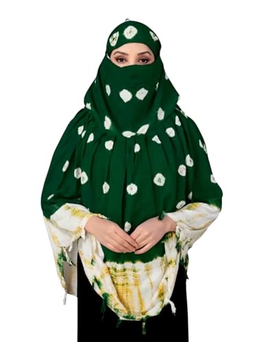 Image of Cotton Long Scarf Cum Mask Scarves Usable for Vehicle Driver | White Printed Design Fabric | Universal Size | Soft & Breathable Sun Protection | For Girl & Women