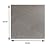 XPLKQXE Non-Slip Thickened Carpet, Easy to Care for Flooring Protective Mats, Office Living Room Floor Tiles, 19.7x19.7 Inches (Color : Gray-E, Size : 20pcs)