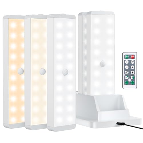 Clarynt Motion Sensor LED Closet Light, Rechargeable Under Cabinet Lighting by Clarynt - Used condition - US$36.85