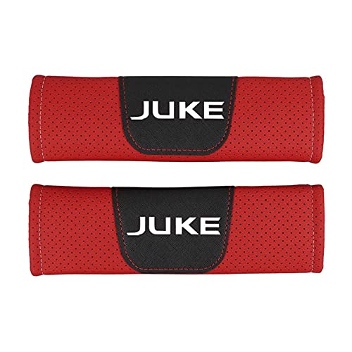 2 Piezas Hombreras De La Cubierta Del Cinturón De Seguridad Del Automóvil Para Nissan Juke, Funda Protectora Para Cinturón De Hombro Protector Cuello Hombro Frotamiento Diseño Interior Del Coche Cover