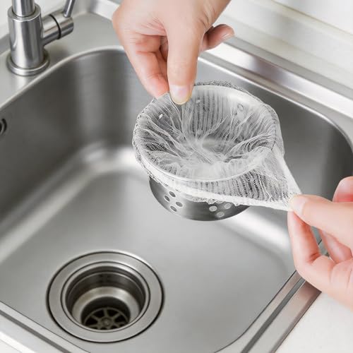 Bolsas desechables para colador de fregadero 400 unidades