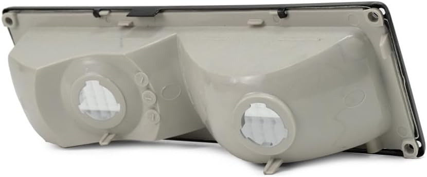 CarLights360 For GMC Pickup Park/Signal Light 1988-1989 Passenger Side C/K; w/quad Sealed Beam Headlamps; w/silver trim -GM2521103 | 5974336