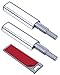 Push to Open Aimant Porte Placard Jiayi 2 Pièces Aluminium Loquet Magnetique Push Open Poussoir Placard Fermeture Magnétiques pour Armoire Systeme Push to Open Amortisseur Tiroir