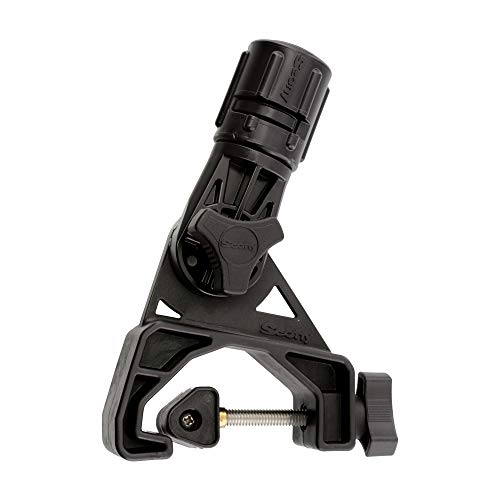 Scotty #433 Coaming Clamp W/ #428 Gear Head Adapter Black, Small #TOP1