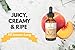 Peach Flavor Concentrate for Food & Cosmetics – 2 Oz. Multipurpose Peach Flavoring Oil for Lip Gloss, Pastries, & Candies in Glass Bottle – Confection & Candy Flavoring Oils by Dolce Foglia