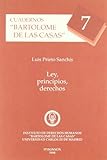 sanchis jugador real madrid  Ley, principios, derechos (Cuadernos Bartolomé de las Casas, Band 7)