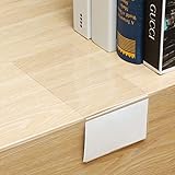 Containlol 15 Pieces Moveable Shelf Label Holders Clear Shelves Tags Moveable Library Markers Transparent Shelf Label Display Holder for Classroom Office Library Book Shelves(6.5 x 3.54 x 2.36 Inch)