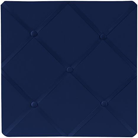 Navy Blue Fabric Memory/Memo Photo Bulletin Board