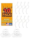 DKP Cue Ball Trainer, Billiards Training Aids, Billiards Pool Accessories for Beginners & Pros to Improve Shot Accuracy & Cue Ball Control