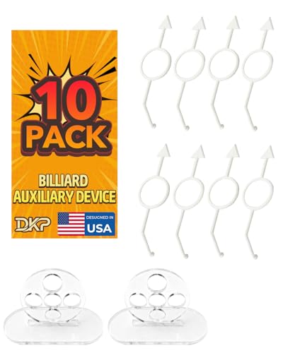 DKP Cue Ball Trainer, Billiards Training Aids, Billiards Pool Accessories for Beginners & Pros to Improve Shot Accuracy & Cue Ball Control