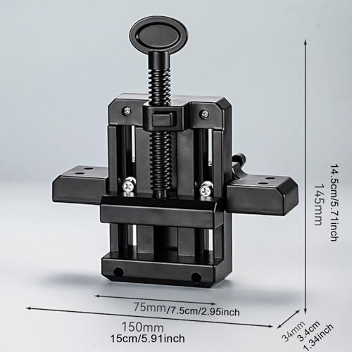 MERIGLARE Gabarito de montagem de porta de armário Gabarito de ferragens de armário Gabarito compact