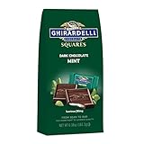 Ghirardelli Dark & Mint Filled Chocolate Squares 6.38 oz
