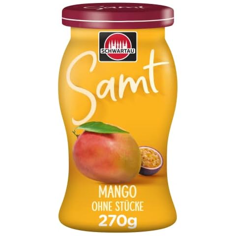 Schwartau Samt Mango, Fruchtaufstrich ohne Stücke & ohne Kerne Cover