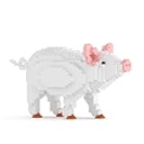 Pig 01S | Animal Plastic Building Blocks | Age 14+