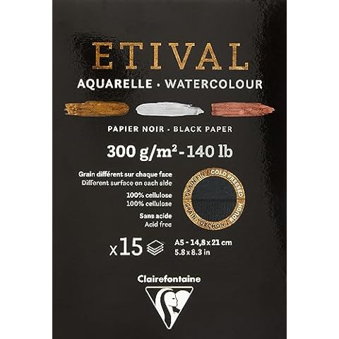 Clairefontaine Etival Cold Pressed Watercolour Pad Cover