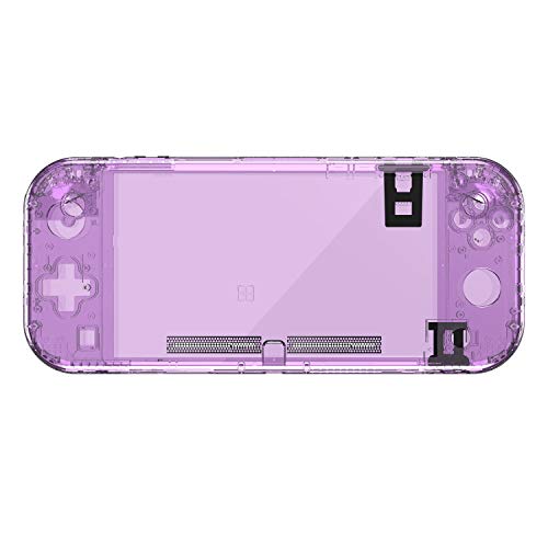 Nsl Joycon Handheld Controller Housing DIY Replacement Shell Case for Nintendo Switch Lite Joy-Con Without Electronics (Set-Atomic Purple)
