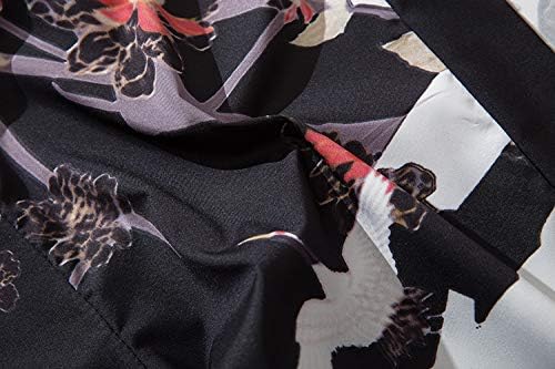 Image of LAI MENG FIVE CATS Women's Funny Cute Cat Cardigan Lightweight Kimono Loose Cover up Blouse Tops