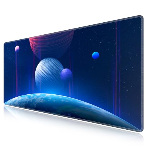 Tapis de souris gaming 1200x600 avec bords surpiqués LL-COEUR Astre L