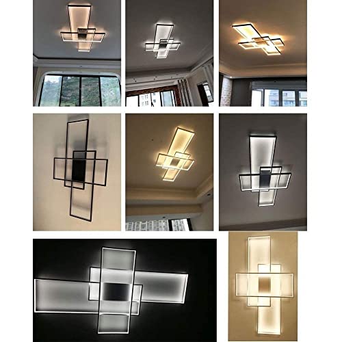 BEHWU Plafoniera LED Rettangolare,Bianco