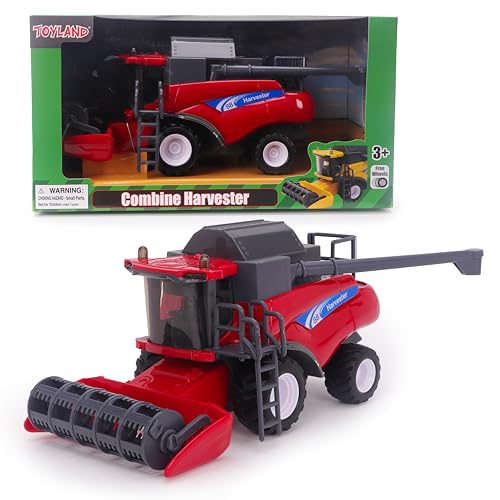 Toyland 26cm 1:32 Escala Cosechadora Rojo miniatura 1