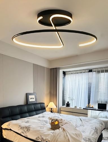 Plafonnier LED dimmable à intensité variable et télécommande intelligente