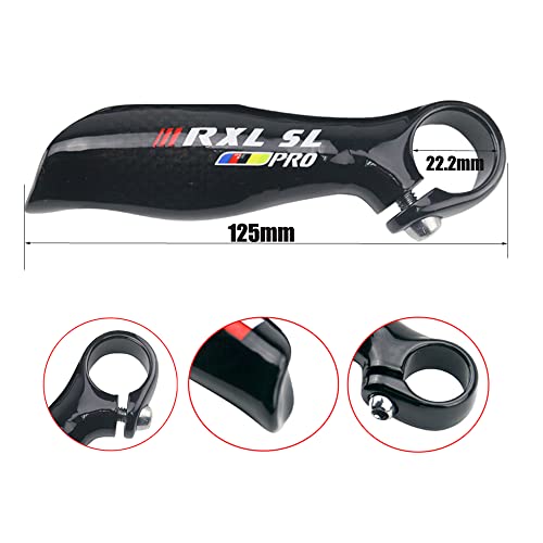 Extrémités de Guidon VTT RXL SL Finition Carbone 3K Brillant Haut de Gamme