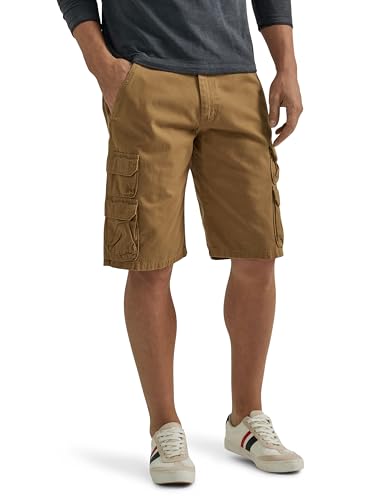 Wrangler Authentics Spodenki męskie typu cargo, Żołędziowy diagonal, 33W