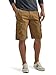 Wrangler Authentics Men's Premium Twill Cargo Short, Acorn Twill, 36