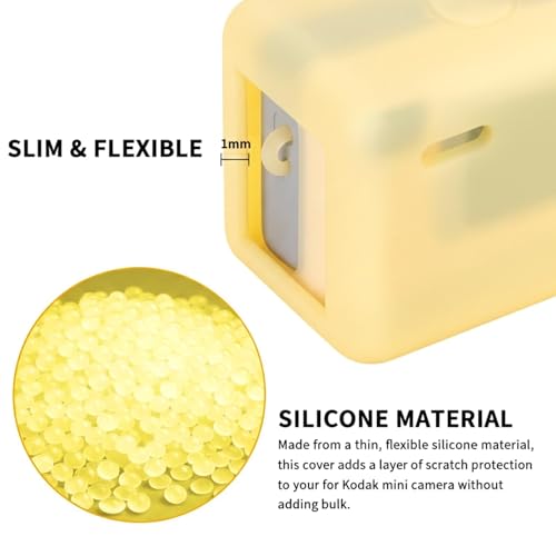 Funda de silicona para cámara Kodak CharmEra miniatura 4