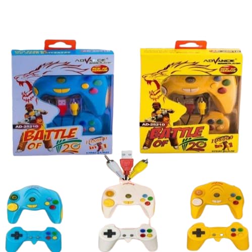 Toy Imagine Retro Gaming Console with Wired Controller