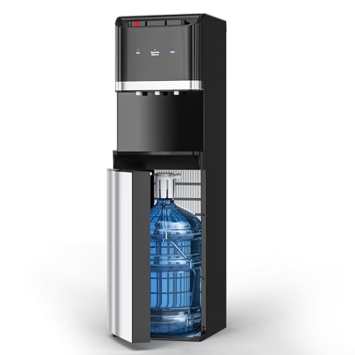 Tehanld Bottom Loading Water Cooler Dispenser for 5 Gallon Bottles,Stainless Steel Water Cooler with...