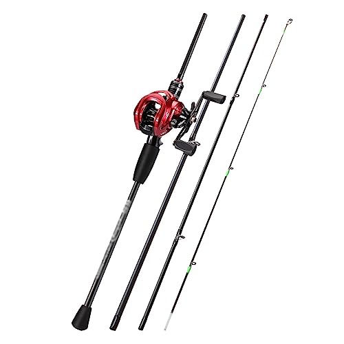 YWangQiang ނ ނ 2.1m LXeBOނƂƃ[Zbg 0.8-5g A[EFCg J[{t@Co[oXނ 7.2:1 xCgLXeBO[tBbVOMA (2.1m E1{)