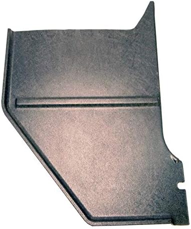 Scott Drake Concours - Paneles negros de patada, compatibles con Ford Mustang CoupeFastback 1964-1966, modelo C5ZZ-65023445BK