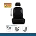 Custom Accessories 3-Piece Wetsuit Seat Covers, Seat Covers for Cars, Trucks, SUVs — Black
