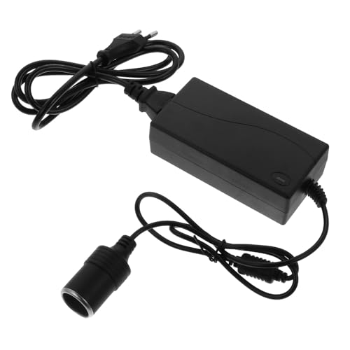 LALADEFIEE Adaptador de Corriente para Coche con Protección contra Sobrecalentamiento y Cortocircuito Convertidor de Potencia Seguro y Duradero para Dispositivos Automotrices