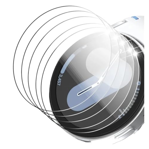 BIZOCA 1-5 �����K���X���v 8 �N���V�b�N Watch8 40 44 �X�}�[�g�E�H�b�`�X�N���[���v���e�N�^�[���v 4 5 6 7 8(5Pcs Glass,Watch 8 44mm)
