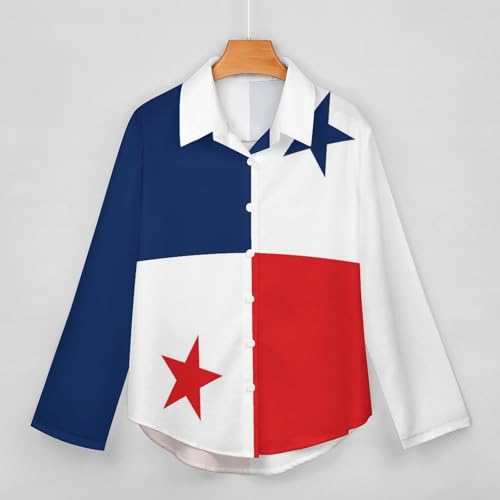 Italian Flag Long Sleeve Irregular Hem Shirt for Women Summer Casual Blouse Tops3
